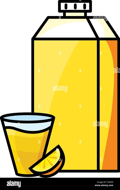 Orange Juice Fruit Icon Vector Illustration Design Stock Vector Image And Art Alamy