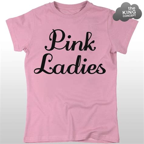 Pink Ladies T Shirt Grease Movie Hen Night Party T Birds Fancy Etsy