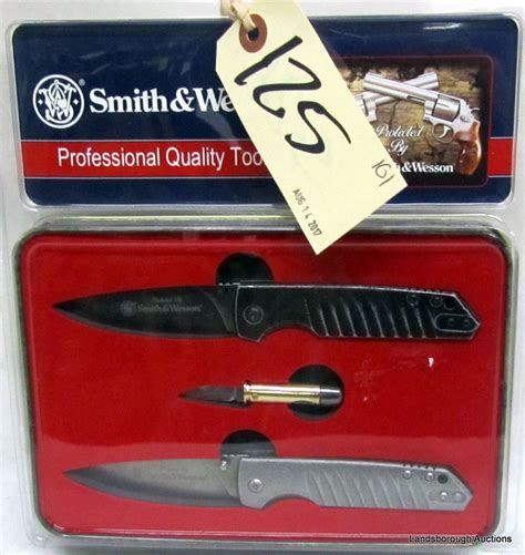 Smith And Wesson Limited Edition Knife Set Landsborough Auctions