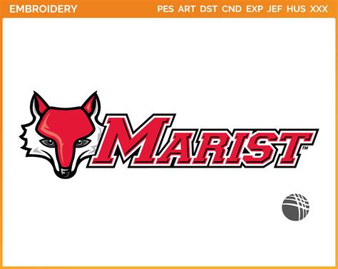 Marist Red Foxes - Alternate Logo (2008) - College Sports Embroidery ...