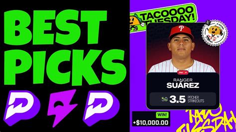 Best Mlbtaco Tuesday Prizepicks Props For Today 62524 Taco