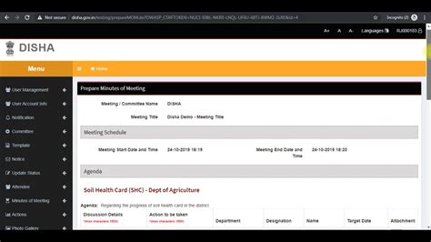 Post Meeting Steps Disha Meeting Management Software Youtube