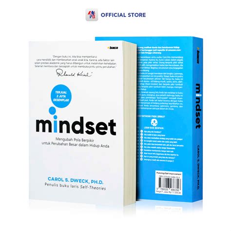 Jual Buku Novel Self Improvement Mindset Mengubah Pola Pikir Untuk