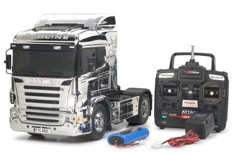 Tamiya R C Scania R Highline Metallic Special Full