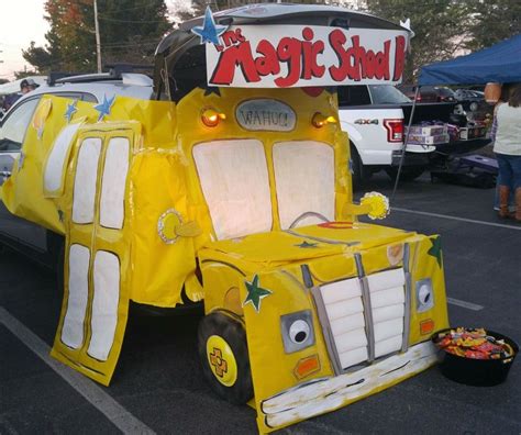 Magic School Bus Trunk Or Treat