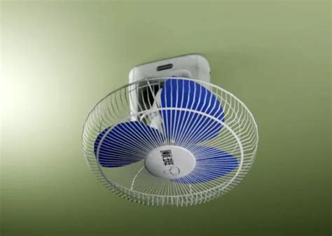 Ventilador eléctrico montado en la pared Modelo 3d gratis Blend