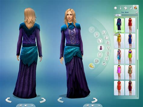 My Sims 4 Blog: Witch & Wizard Costumes for teen/adult/elder by nikova