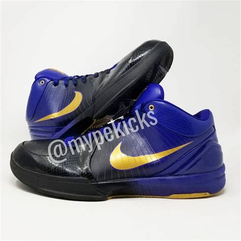 Nike Kobe 4 Kobe Bryant Lakers Player Exclusive – mypekicks