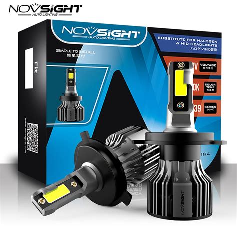 NOVSIGHT Mini H4 LED Headlight H7 LED H11 H8 HB4 HB3 9005 9006 Diode