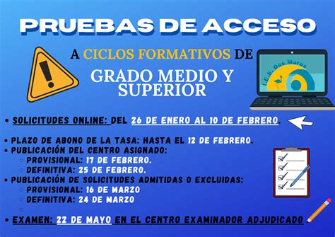 Instrucciones Para Rellenar Las Solicitudes De Las Pruebas De Acceso A