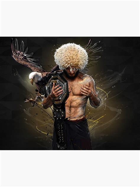 Art Khabib Nurmagomedov Wallpaper Poster For Sale By Fidonalarina