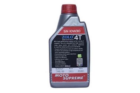 W Moto Supreme Engine Oil For Automobiles Bottle Of Litre At Rs