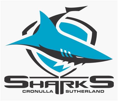 Cronulla-sutherland Sharks Vector Logo - Sharks Nrl, HD Png Download ...