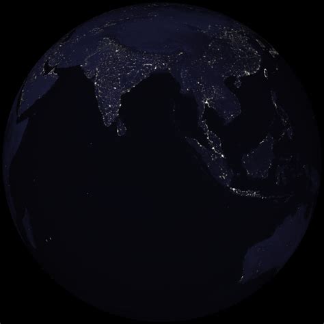 NASA SVS | The Lights of Earth: Full Spin in High Resolution