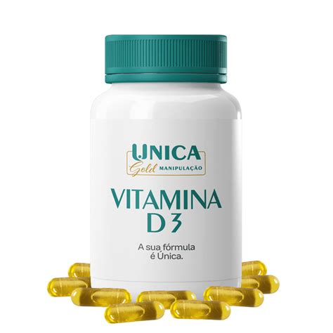 Vitamina D3 Colecalciferol 5 000 UI 60 Cápsulas Oleosas