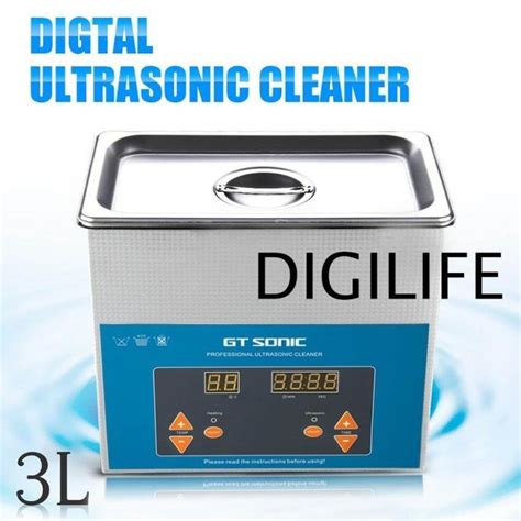 Jual ULTRASONIC CLEANER GT SONIC 3L DIGITAL ULTRASONIK CLEANSER GTSONIC