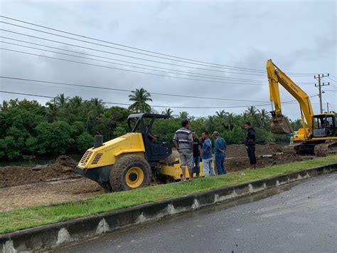 Akhirnya Jalan Rusak Di Loskala Diperbaiki Nanggroe Media