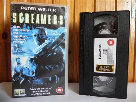 Amazon Screamers VHS Peter Weller Roy Dupuis Jennifer Rubin