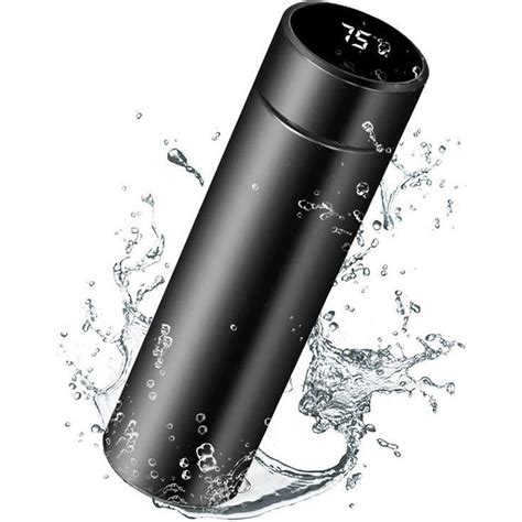 Insulated Smart Flask Temperature Display Hot Cold Drinks