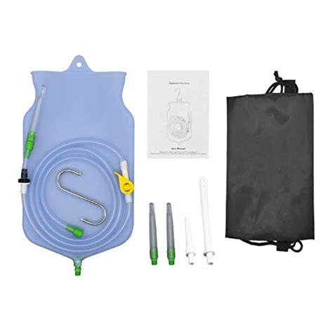 Buy Enema Bag Alitake Enema Kit Upgraded Version Silicone Reusable