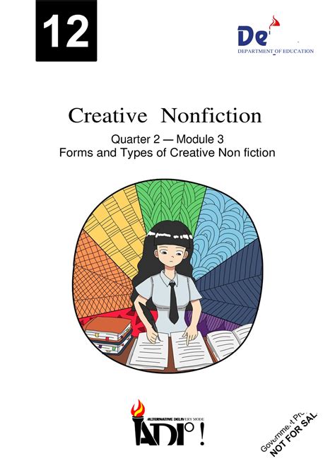 Creative Nonfiction Q2 Mod 3 DEPARTMENT OF EDUCATION