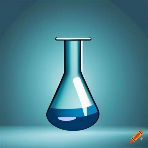 Transparent Vector Illustration Of A Laboratory Beaker