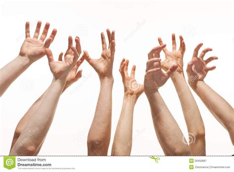 Many Hands Reaching Out Up Hands Reaching Reference Hands Reaching Out