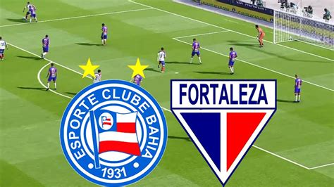 BAHIA vs FORTALEZA BRASILEIRÃO 2024 SIMULAÇÃO FUTEBOL EFOOTBALL PES