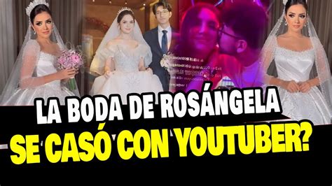 Ros Ngela Espinoza Se Cas Con Youtuber Peruano En Estados Unidos