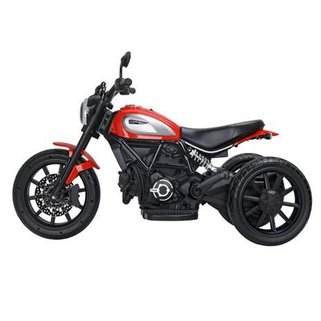 Moto Elettrica Per Bambini Ducati Scrambler Icon Rossa V Ruote