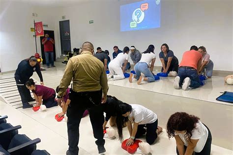 Protección Civil Da Cursos De Primeros Auxilios Y Prevención De