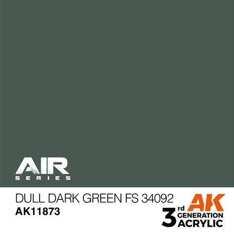 Buy Dull Dark Green FS 34092 - AIR online for2,75€ | AK-Interactive