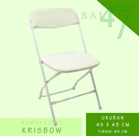 Promo Krisbow Olympic Kursi Lipat Kursi Lipat Kotak Uk 45x43cm KURSI