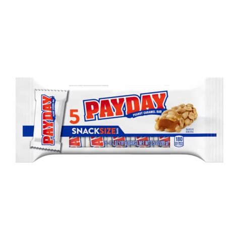 PAYDAY Peanut Caramel Snack Size Candy Bars, 5 ct / 0.7 oz - Kroger