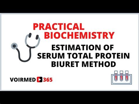 09 ESTIMATION OF SERUM TOTAL PROTEIN BIURET METHOD BIOCHEMISTRY