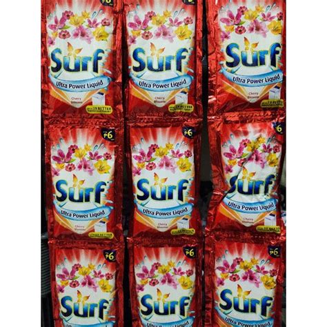 Pcs Surf Laundry Liquid Detergent Cherry Blossom Shopee Philippines