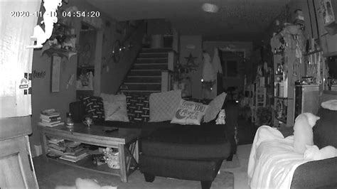 Night Vision Camera Captures Orbs Paranormal Activity Youtube