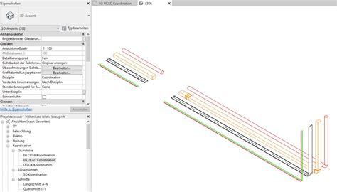 Revit MEP IFC Export In Farbe