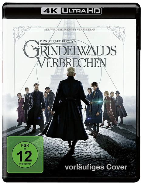 Phantastische Tierwesen Grindelwalds Verbrechen 4K Blu Ray UHD