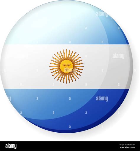 Argentina Bandera Circular Im Genes Vectoriales De Stock Alamy