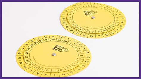 Printable Cipher Wheel