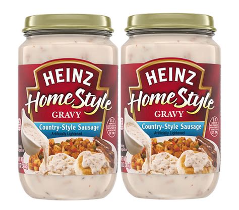 Heinz Homestyle Country Style Sausage Gravy 2 Pack Shop Jadas