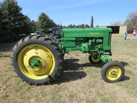 Lot 10k 1953 John Deere 40 Tractor Vanderbrink Auctions