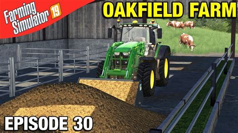 MUCKING OUT THE COWS Farming Simulator 19 Timelapse Oakfield Farm