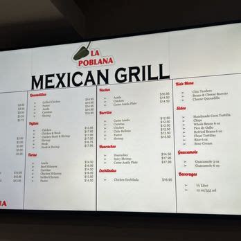 LA POBLANA MEXICAN GRILL Updated January 2025 41 Photos 23