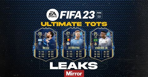 Fifa Ultimate Tots Leaks And Predictions Fut