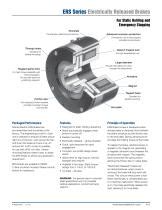 Electrically Released Spring Set Brakes Unibrake Ac Motor Brakes