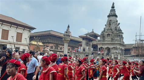 Maka Pyakhan Stick Dance In Bhaktapur Durbar Square By Bagiswori