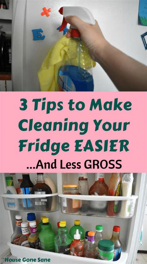 Tips To Make Cleaning Your Fridge Easier House Gone Sane