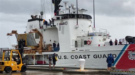 Us Coast Guard Cutter Diligence Arrives At Nas Pensacola Youtube